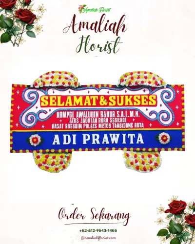 Karangan Bunga Ucapan Selamat cigintung