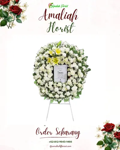 Krans Bunga Duka Cita cigintung